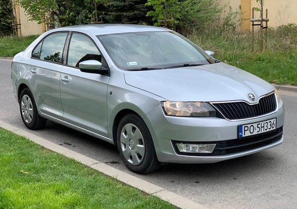 Skoda RAPID cena 23900 przebieg: 156366, rok produkcji 2013 z Kalety małe 79